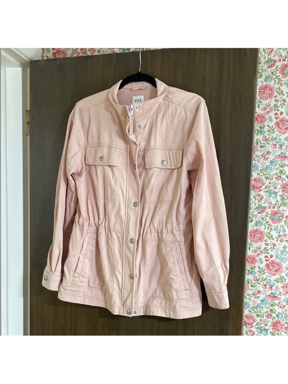 GAP Women's Soft Blush Utility Jacket